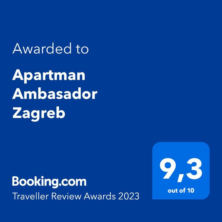Apartman Ambasador Zagreb Buitenkant foto
